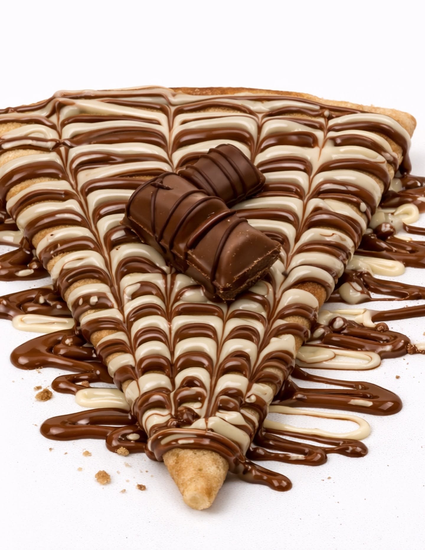 Kinder Bueno double chocolate crepe